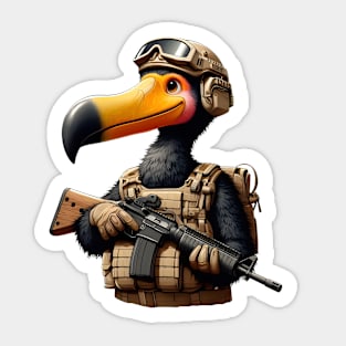 Tactical Dodo Bird Sticker